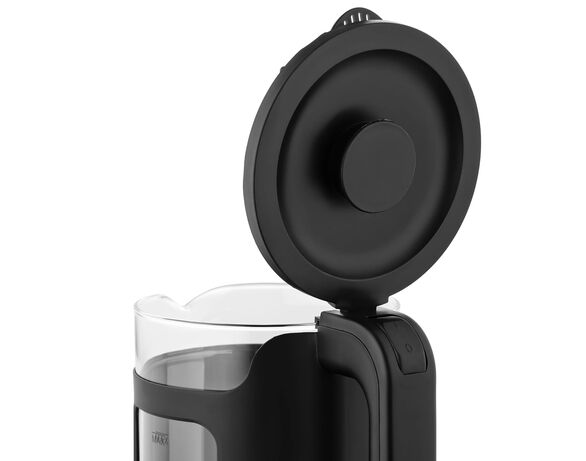Чайник електричний скляний ARDESTO EKL-T31GB чорний 1,5 л 1350 Вт Аврора картинка 5 відгуки