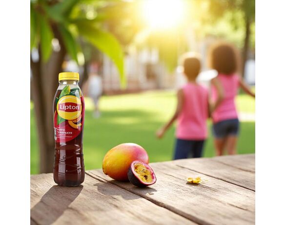 Чай чорний холодний Lipton Манго, маракуйя 0,5 л Аврора картинка 4 ціна
