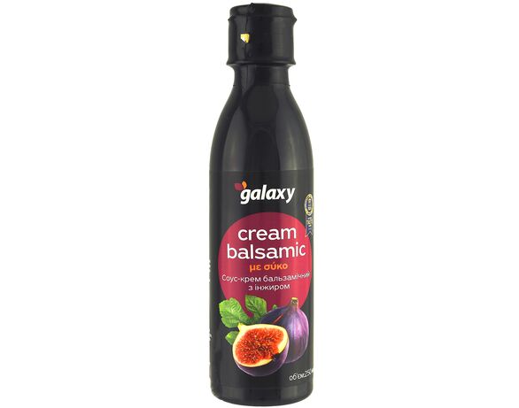 Соус-крем бальзамічний Galaxy з інжиром, ПЕТ 250 мл Аврора недорого