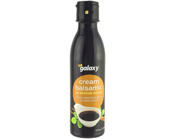Соус-крем бальзамічний Galaxy з соєвим соусом, ПЕТ 250 мл Аврора купити
