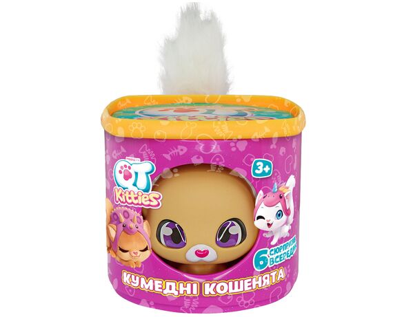 Набір фігурок іграшкових QT Kitties серія Кумедні кошенята Аврора картинка 10 вартість