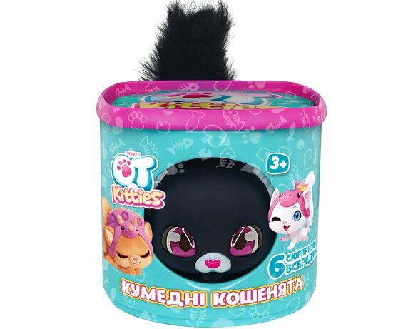 Набір фігурок іграшкових QT Kitties серія Кумедні кошенята Аврора картинка 12 недорого