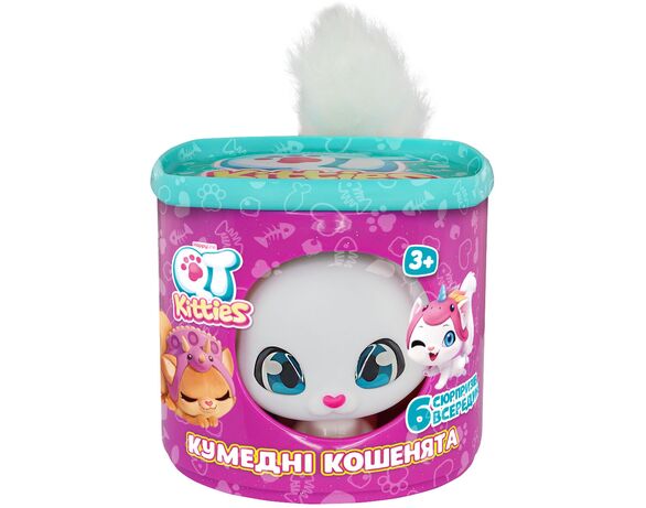 Набір фігурок іграшкових QT Kitties серія Кумедні кошенята в Аврорі