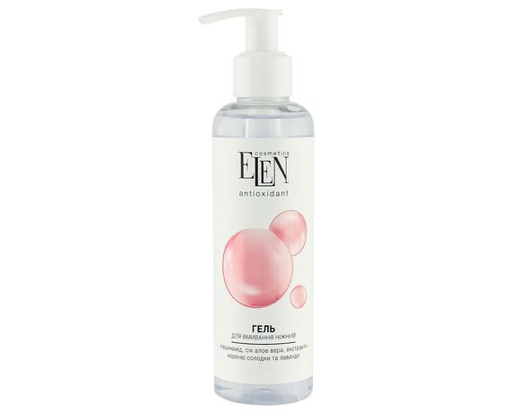 Гель для вмивання шкіри обличчя ELEN cosmetics Antioxidant Ніжний 200 мл Аврора з доставкою
