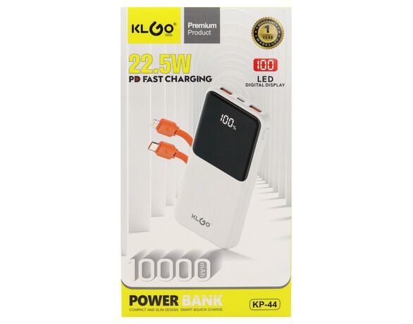 Пристрій зарядний PowerBank 10000 мА·год з кабелями картинка 2 в Аврорі