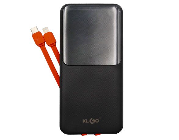 Пристрій зарядний PowerBank 10000 мА·год з кабелями Аврора ціна