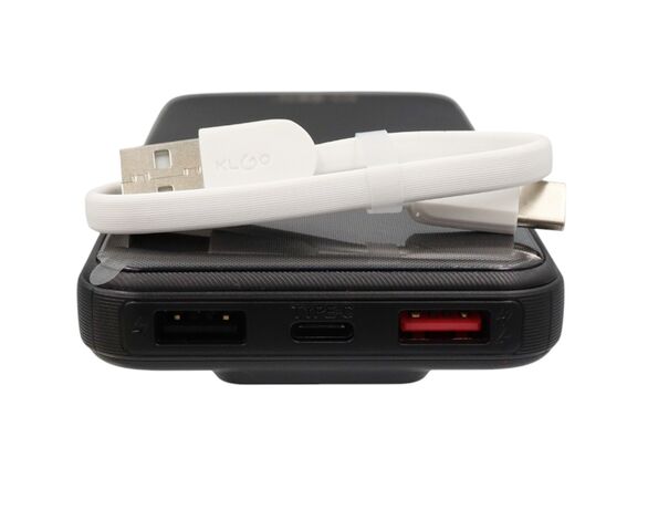 Пристрій зарядний PowerBank 10000 мА·год з кабелями картинка 8 в Аврорі