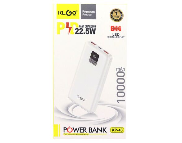 Пристрій зарядний PowerBank 10000мА·год Аврора картинка 2 дешево