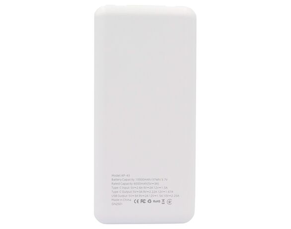 Пристрій зарядний PowerBank 10000мА·год Аврора картинка 5 фото