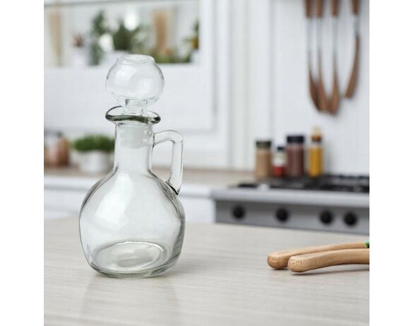 Пляшка для олії, оцту скляна Excellent Houseware 160 мл Аврора картинка 2 купити