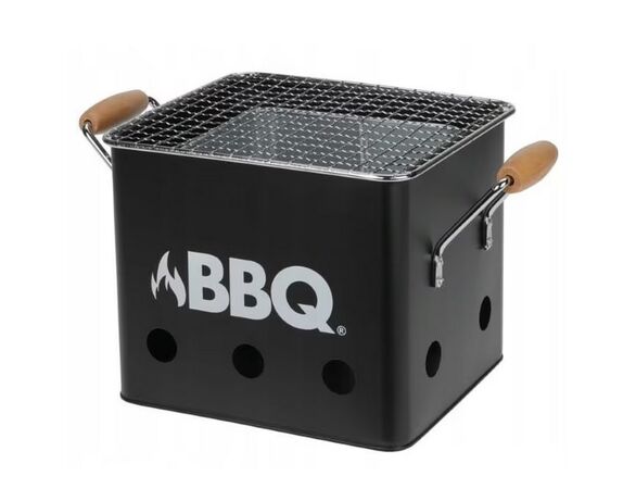 Гриль портативний міні з решіткою, ручками BBQ Аврора дешево