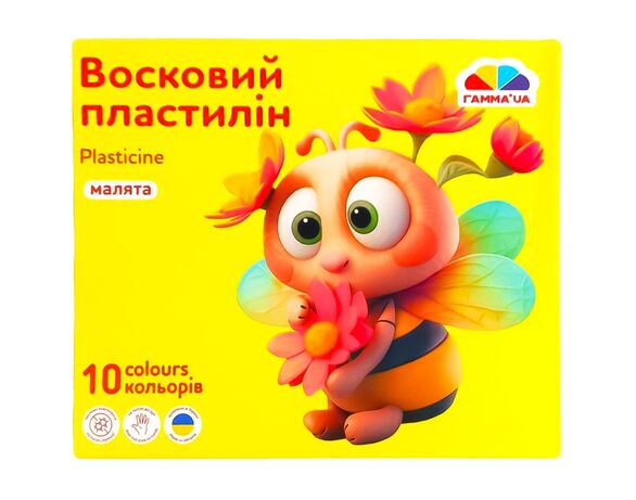 Пластилін восковий Гамма Малята 10 штук в упаковці в Аврорі