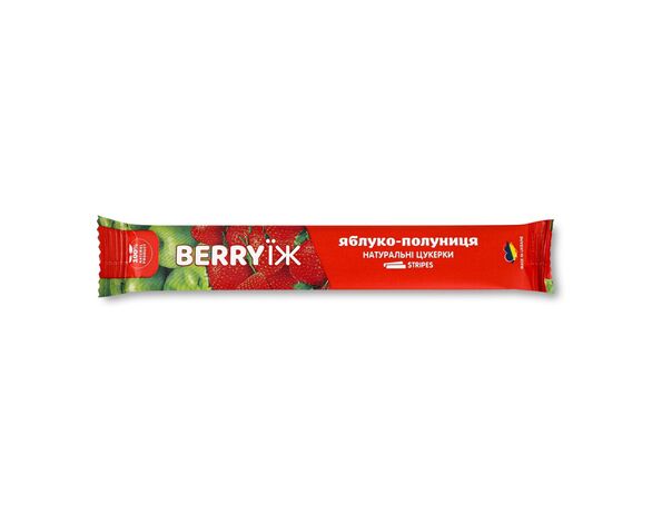 Пастила BERRYЇЖ Яблуко та полуниця 20 г в інтернет-магазині Аврора