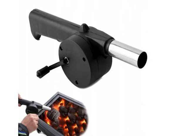 Вентилятор для розпалювання вогню ручний BBQ Аврора картинка 3 ціна