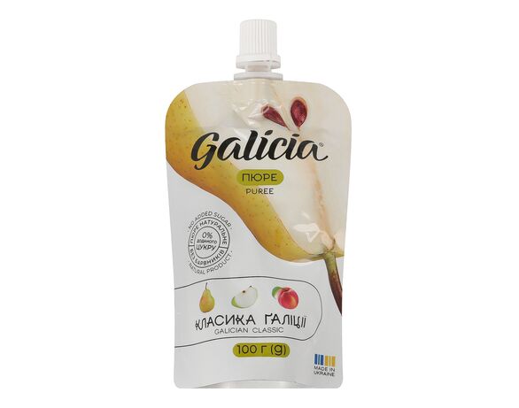 Пюре фруктове Galicia Класика Ґаліції Суміш 100 г Аврора вартість