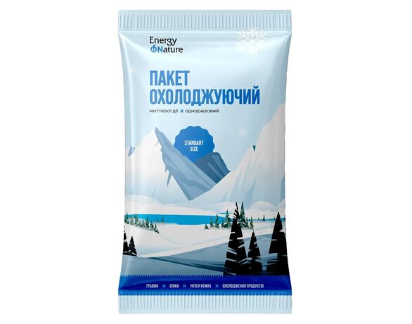 Пакет охолоджуючий одноразовий Energy of nature Standart Аврора фото