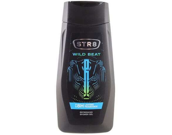 Гель для душу чоловічий STR8 WILD BEAT 250 мл картинка 2 в інтернет-магазині Аврора