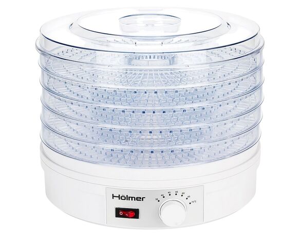 Сушарка для продуктів Holmer HFD-30W 5 піддонів 300 Вт Аврора недорого