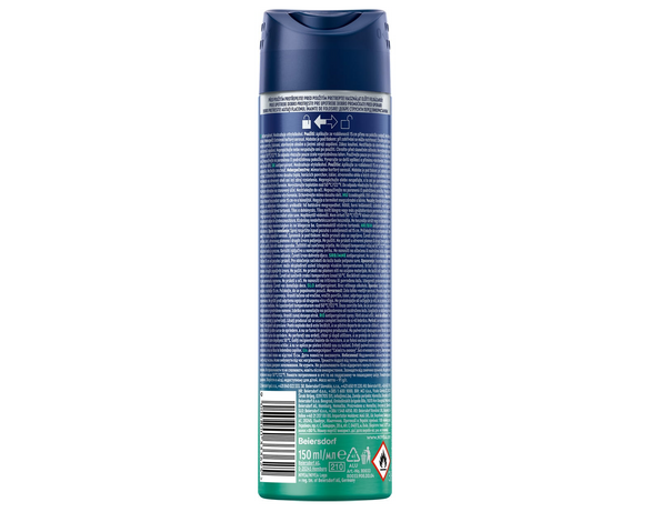 Антиперспірант чоловічий NIVEA DEO FRESH OCEAN спрей 150 мл картинка 2 в інтернет-магазині Аврора