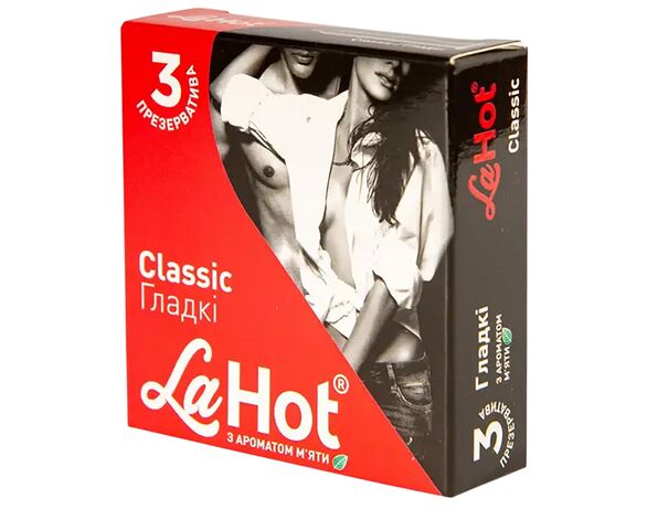 Презервативи LA HOT Classic 3 шт/уп Аврора картинка 2 вартість