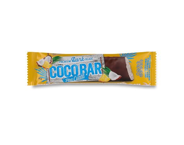 Батончик CocoBar в шоколадній глазурі Pina Colada, 40 г в інтернет-магазині Аврора