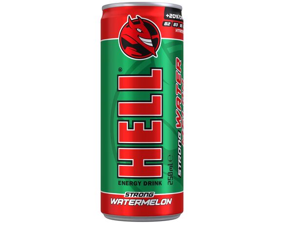Напій енергетичний безалкогольний HELL Watermelon 0,25 л Аврора фото