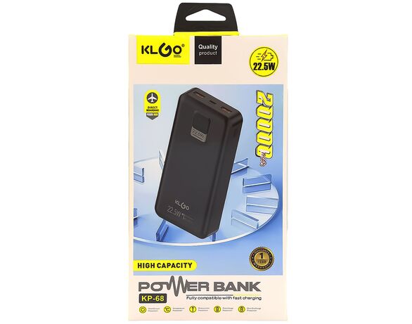 Пристрій зарядний PowerBank 20000 мА·год Аврора картинка 6 відгуки