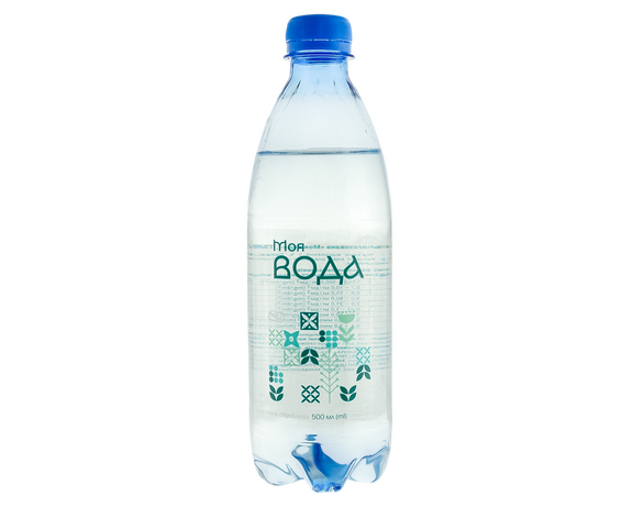 Вода питна оброблена Fine Eat Моя вода сильногазована 500 мл в інтернет-магазині Аврора