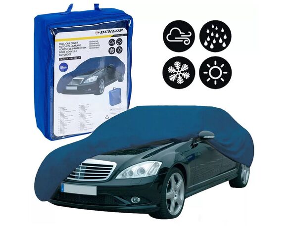 Чохол захисний для автомобіля DUNLOP 534x178x120 см Аврора вартість
