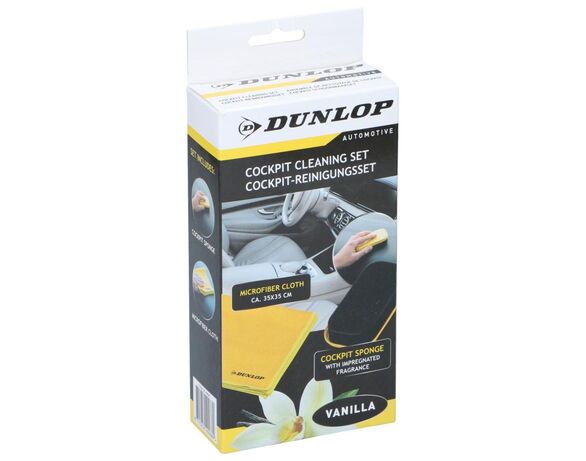 Набір для очищення салону автомобільного DUNLOP Cockpit Аврора каталог