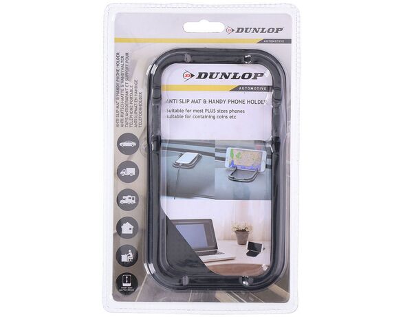 Килимок-тримач для телефону автомобільний антиковзаючий DUNLOP Аврора картинка 2 відгуки