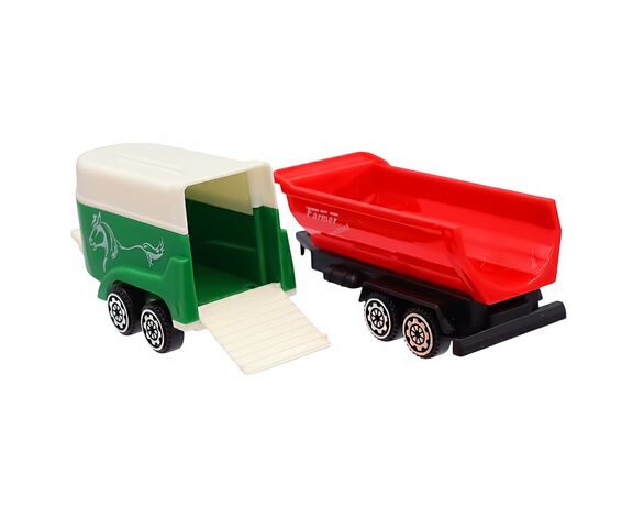 Набір іграшковий Toi-Toys Трактор з 2 причепами Аврора картинка 5 каталог