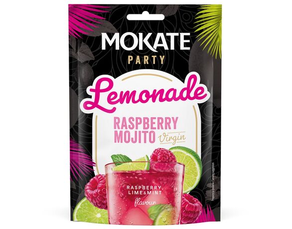 Суміш для приготування лимонаду MOKATE Party Малина, лайм, м'ята 40 г Аврора дешево