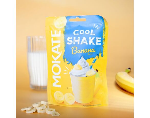 Напій молочний розчинний MOKATE Cool Shake банан 54 г Аврора картинка 3 недорого