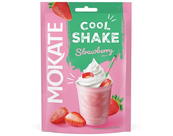 Напій молочний розчинний MOKATE Cool Shake полуниця 54 г Аврора ціна