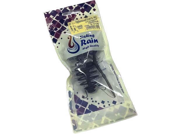 Снасть рибальська Fishing Rain Стандарт пружина №2 30 г Аврора каталог