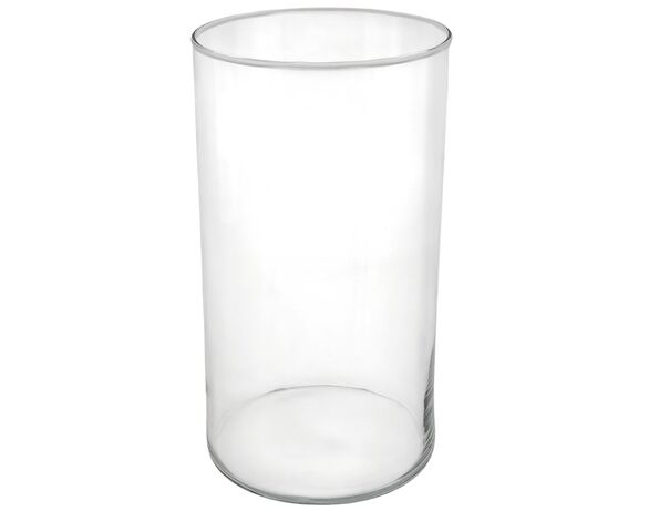 Ваза для квітів скляна ECOMO CYLINDER прозора 15,8х29 см Аврора вартість