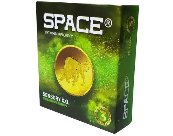 Презервативи SPACE combination точка - ребро 3 шт/уп Аврора вартість
