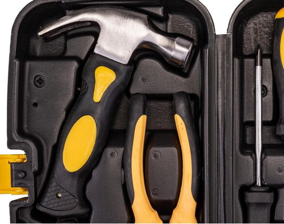 Набір інструментів комбінований MasterTool Технік 8 предметів Аврора картинка 4 дешево
