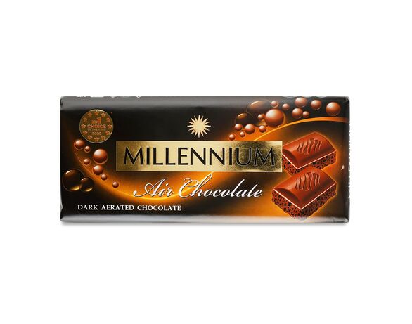 Шоколад чорний пористий Millennium 85 г в інтернет-магазині Аврора