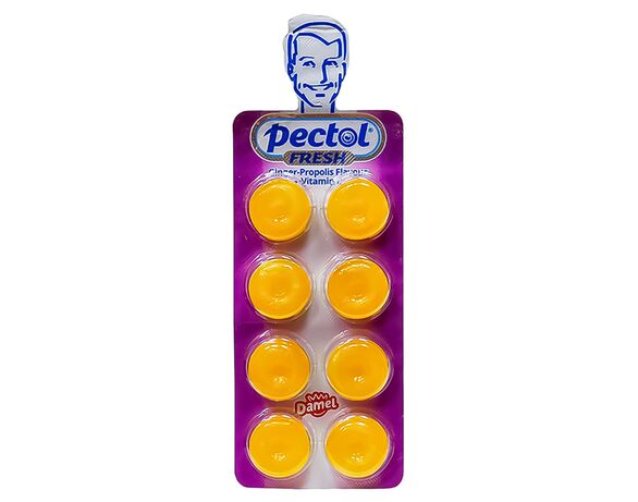 Льодяники Damel Pectol Ginger-propolis 19,2 г Аврора вартість