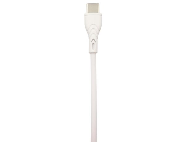 Кабель USB-Type-C однотонний з покриттям ПВХ Аврора картинка 2 дешево