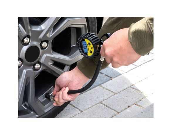 Манометр для вимірювання тиску в шинах DUNLOP Аврора картинка 6 вартість