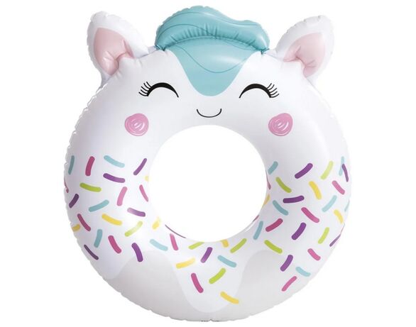 Коло для плавання надувне дитяче Intex Тваринка d=76 см Аврора відгуки