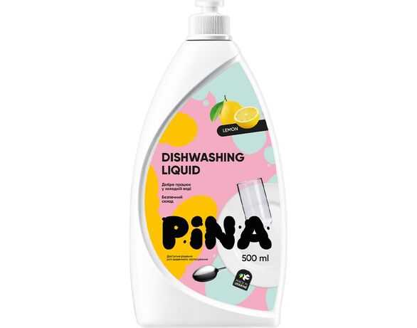 Засіб для миття посуду PINA Lemon 500 мл Аврора купити