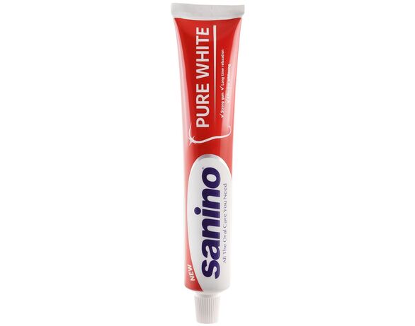 Паста зубна Sanino Pure White 100 мл Аврора картинка 2 вартість