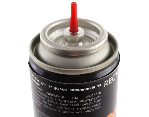 Газ для заправки запальничок RECTOR аерозоль 100 мл Аврора картинка 2 вартість