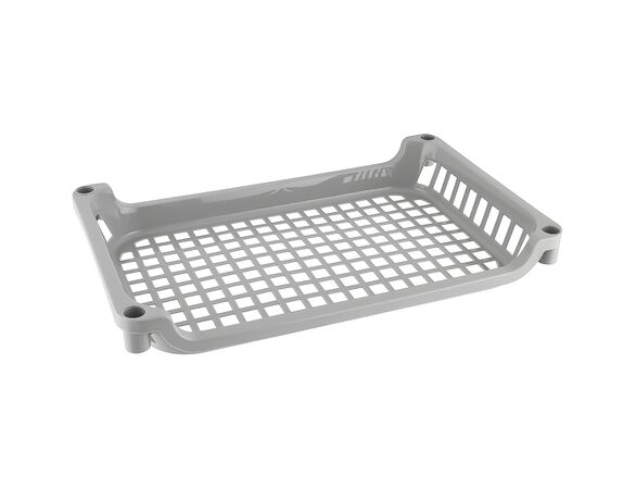 Етажерка для ванної кімнати пластикова Fabrika Home 2 яруси Аврора картинка 5 ціна