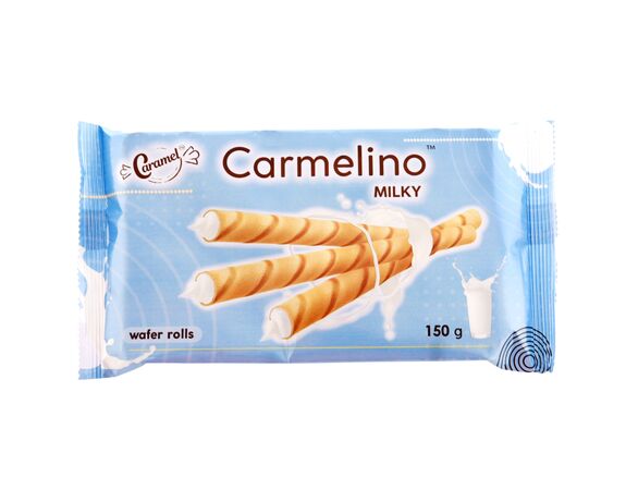 Трубочка вафельна Caramel MILKY 150 г в інтернет-магазині Аврора