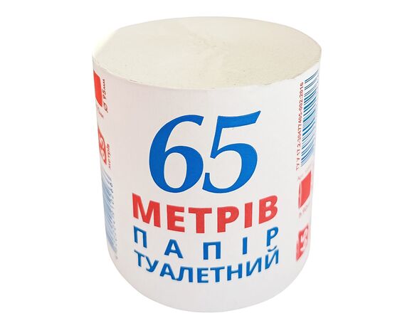 Набір паперу туалетного М 65 8 шт/уп Аврора картинка 3 вартість